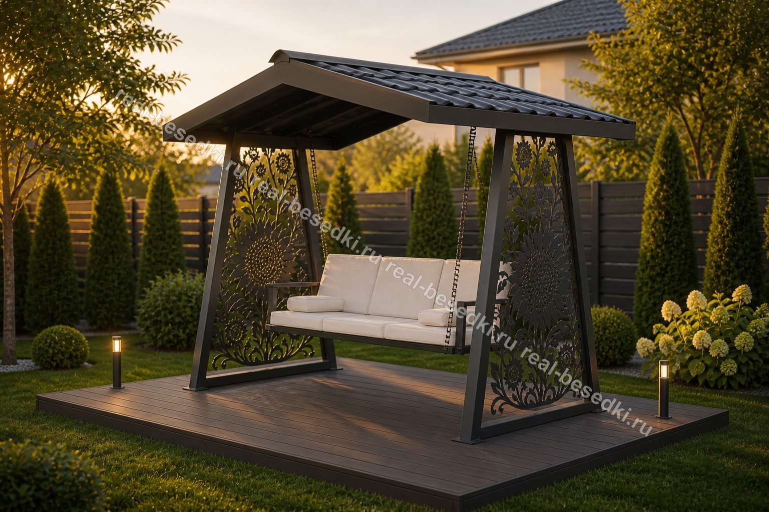 Качели «Подсолнухи» A-frame