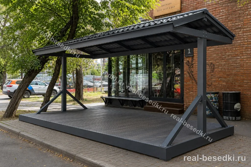 Навес «Лофт · Drive 6×3» — фото 2